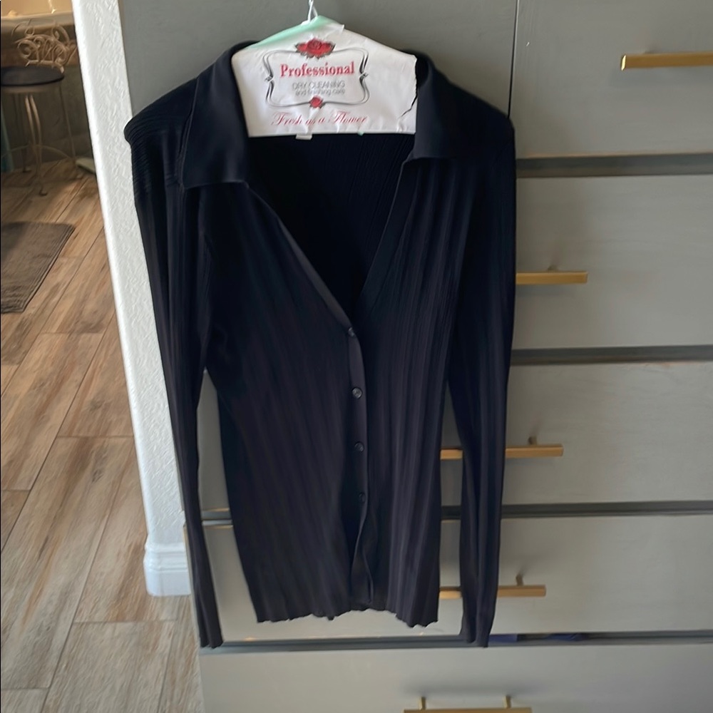 Open Edit Black Cardigan
